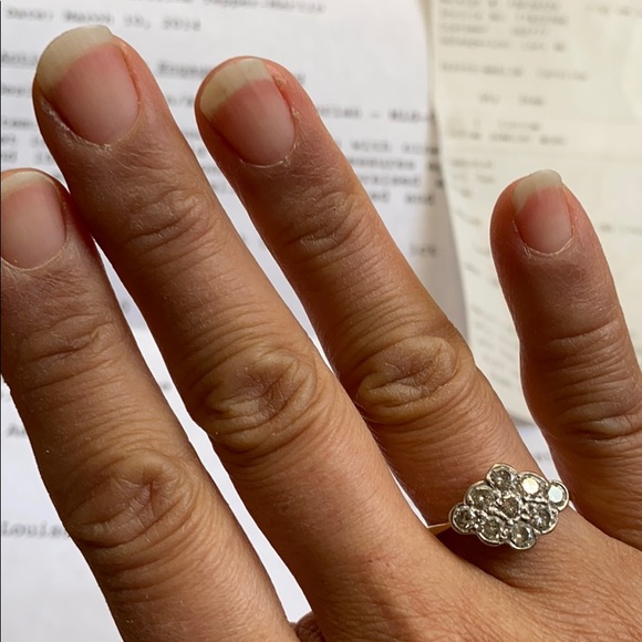 Stunning Deco/Victorian antique ring - Picture 4 of 7